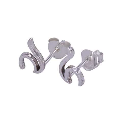 Oorknopjes in zilver 925% met een lus