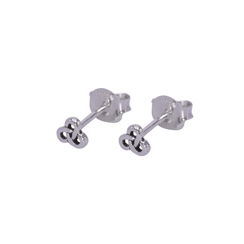Ohrstecker in Silber 925% mit Triskel