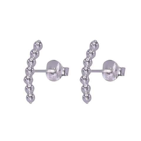 Oorknopjes in zilver 925% 7 bollen