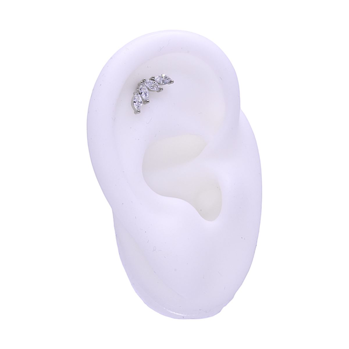 Piercing Tragus En Acier Chirurgical - Motif Clé De Sol / Note De Musique - Neuf Avec étiquettes