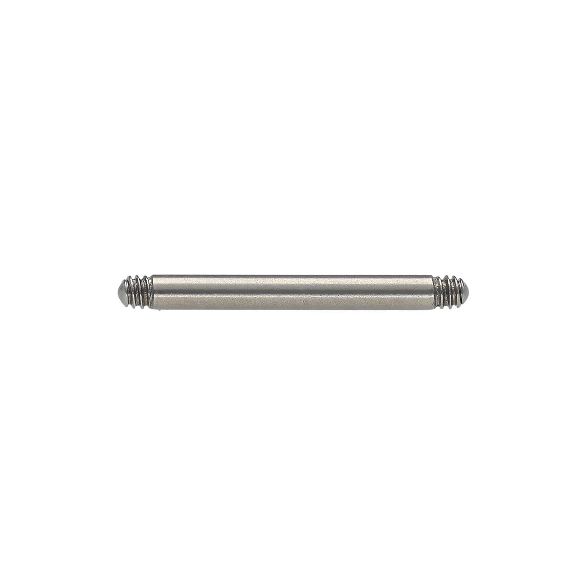 Straight barbell in chirurgical steel, 1.6mm