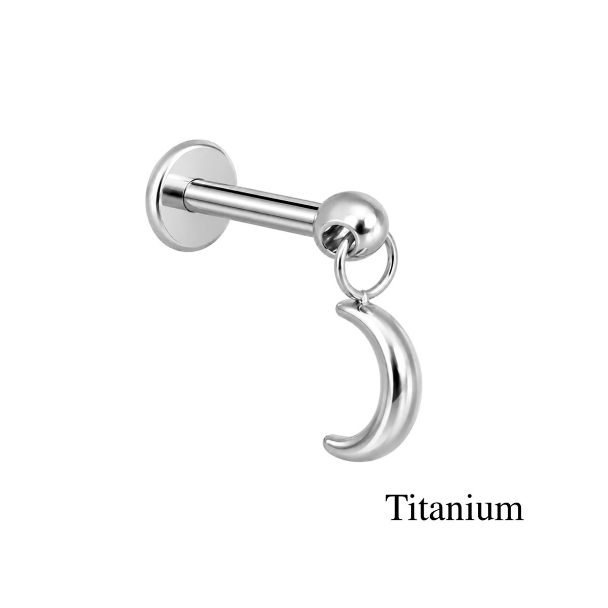 Titan Helix Tragus Labret Piercing ASTM F136 mit Mond