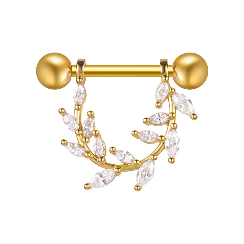 Hoop nipple piercings discount