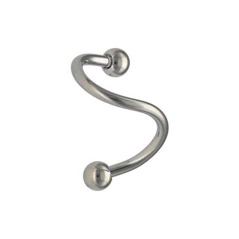 Twister/spirale en acier chirurgical, 1.2mm