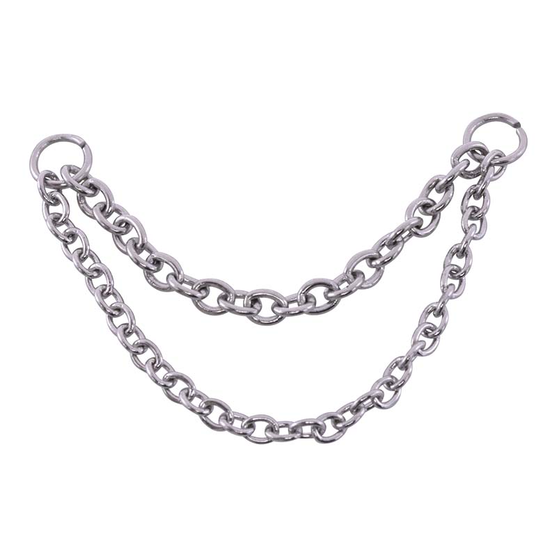 Double chain in steel