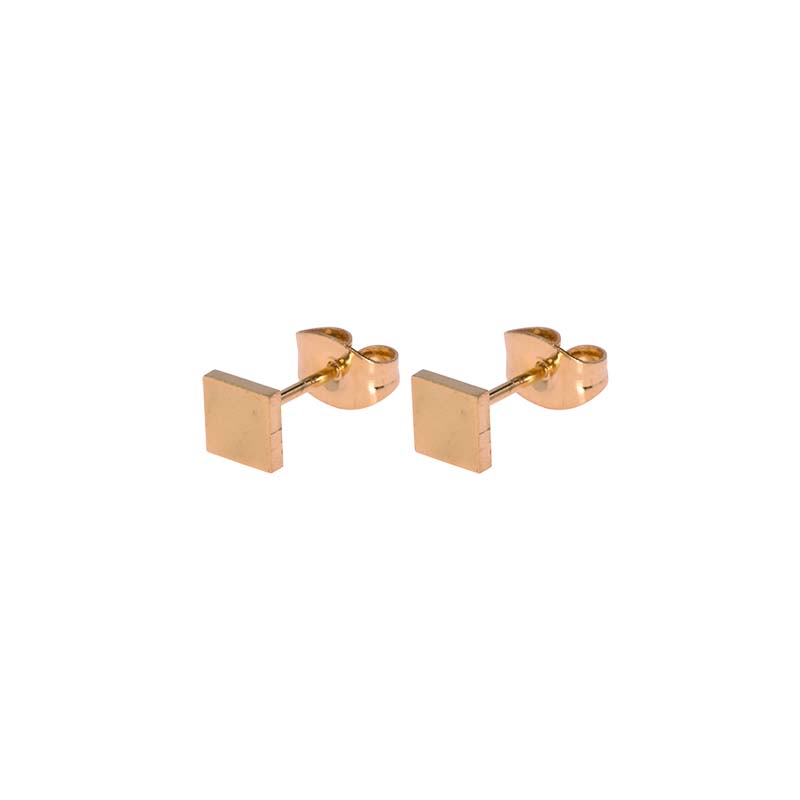 Boucles D'oreilles Dorées Superposées - Finition Métal Brillant - Neuf Avec étiquettes