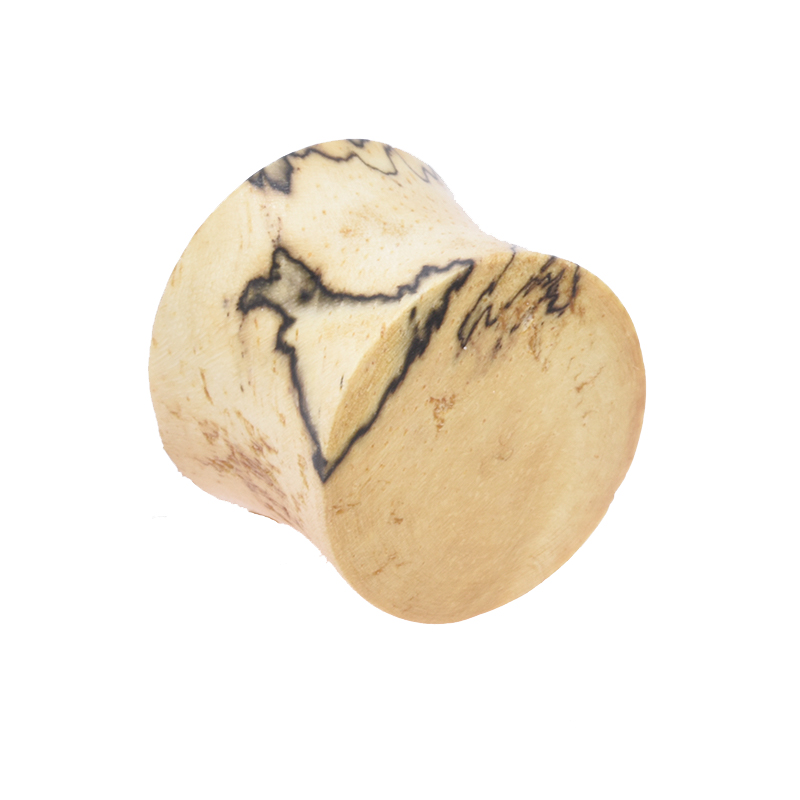 Plug in tropical wood domed, Tamarind wood