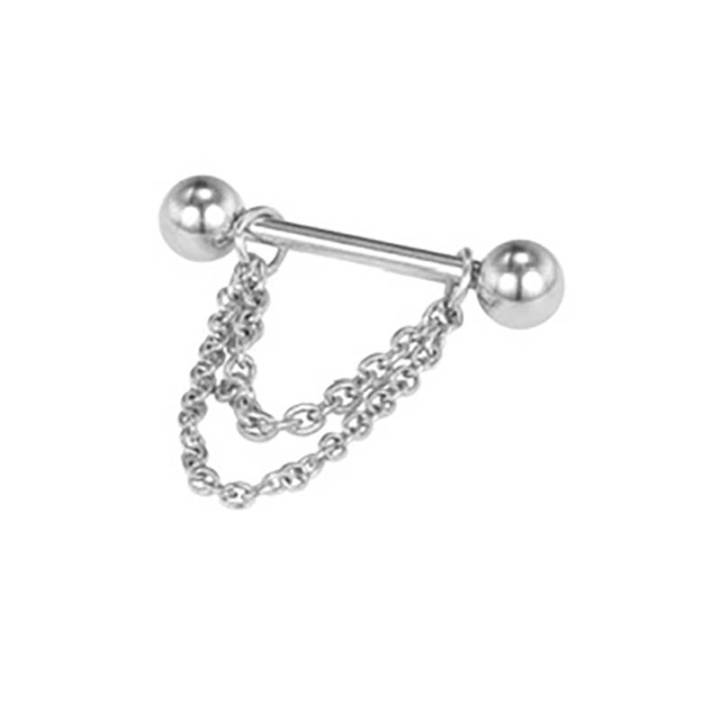 Nipple on sale piercing chain
